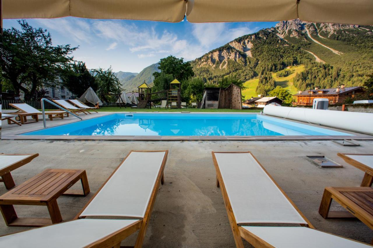 Hotel Posta Forni di Sopra Bagian luar foto